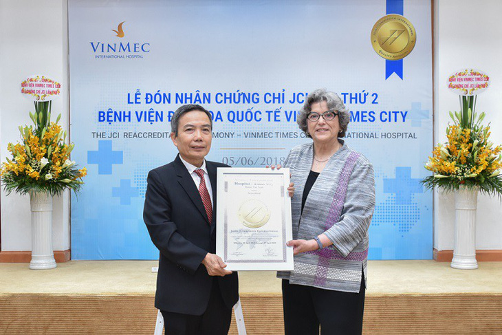 Vinmec received its second international accreditation